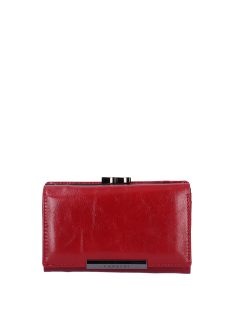 Cavaldi PX23-21 piros bőr közepes női pénztárca