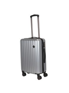 Hachi Portland ezüst 4 kerekű közepes bőrönd