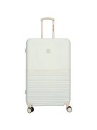 Enrico Benetti Princetown bézs 4 kerekű nagy bőrönd