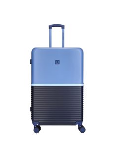 Enrico Benetti Princetown kék 4 kerekű nagy bőrönd