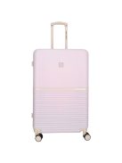 Enrico Benetti Princetown lila-bézs 4 kerekű nagy bőrönd