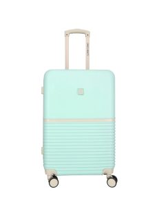   Enrico Benetti Princetown menta-bézs 4 kerekű nagy bőrönd