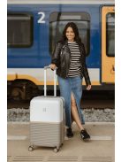 Enrico Benetti Princetown menta-bézs 4 kerekű nagy bőrönd