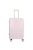 Enrico Benetti Princetown lila-bézs 4 kerekű közepes bőrönd