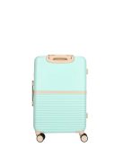 Enrico Benetti Princetown menta-bézs 4 kerekű közepes bőrönd