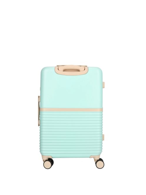 Enrico Benetti Princetown menta-bézs 4 kerekű közepes bőrönd