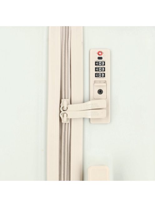 Enrico Benetti Princetown bézs 4 kerekű kabinbőrönd