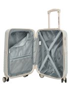 Enrico Benetti Princetown bézs 4 kerekű kabinbőrönd