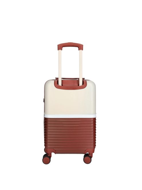 Enrico Benetti Princetown bordó-rózsaszín 4 kerekű kabinbőrönd