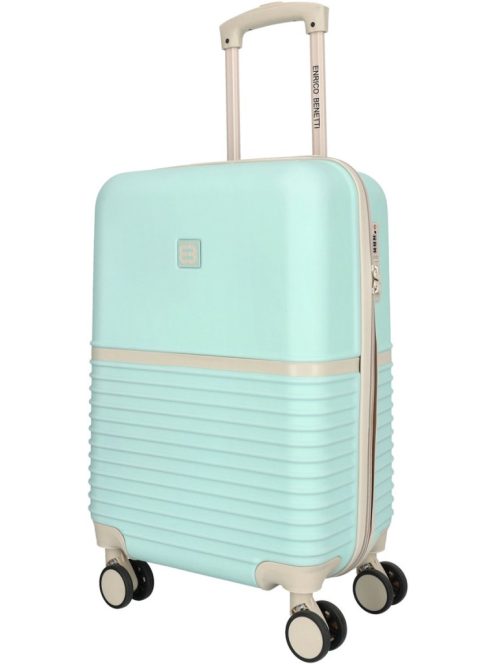 Enrico Benetti Princetown menta-bézs 4 kerekű kabinbőrönd