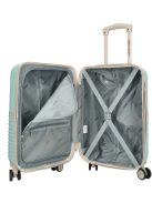 Enrico Benetti Princetown menta-bézs 4 kerekű kabinbőrönd