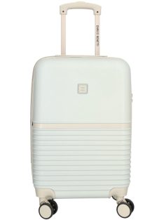   Enrico Benetti Princetown bézs 4 kerekű 3 részes bőrönd szett