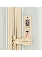 Enrico Benetti Princetown bézs 4 kerekű 3 részes bőrönd szett