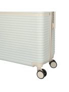 Enrico Benetti Princetown bézs 4 kerekű 3 részes bőrönd szett