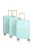 Enrico Benetti Princetown menta-bézs 4 kerekű 3 részes bőrönd szett