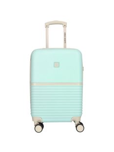   Enrico Benetti Princetown menta-bézs 4 kerekű 3 részes bőrönd szett