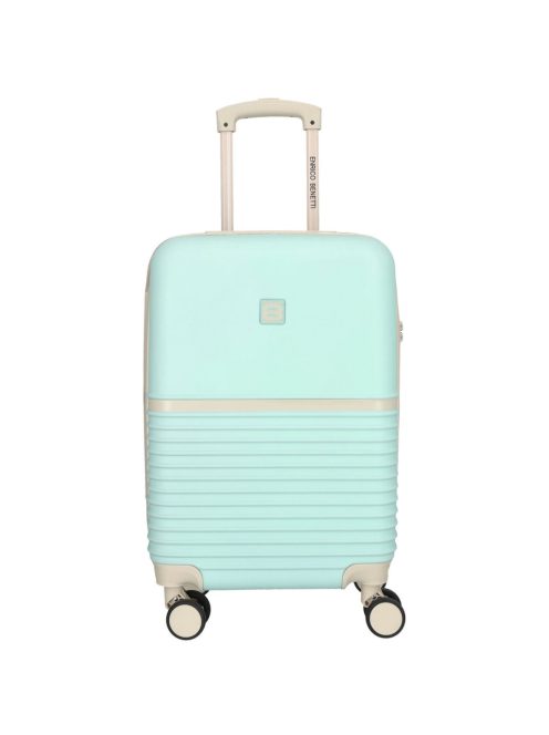 Enrico Benetti Princetown menta-bézs 4 kerekű 3 részes bőrönd szett