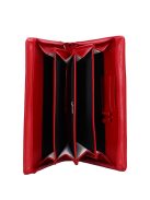 Karen Bartosz piros rostbőr női A4-es mappa