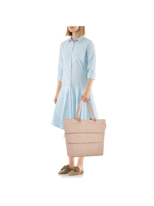 Reisenthel shopper e1 bézs női shopper táska