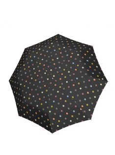   Reisenthel umbrella pocket classic fekete-színes pöttyös esernyő