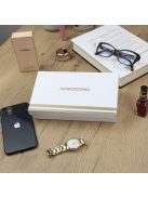 Gregorio SH-119 szürke lakk bőr nagy női pénztárca