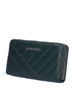 Silvia Rosa SR3021 zöld steppelt női pénztárca