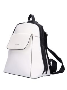 Silvia Rosa SR8021 fehér-fekete női hátizsák