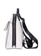 Silvia Rosa SR8021 fehér-fekete női hátizsák