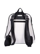 Silvia Rosa SR8021 fehér-fekete női hátizsák