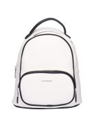 Silvia Rosa SR8026 fehér-fekete női hátizsák