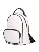 Silvia Rosa SR8026 fehér-fekete női hátizsák