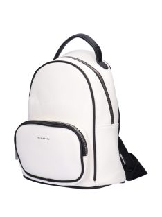Silvia Rosa SR8026 fehér-fekete női hátizsák