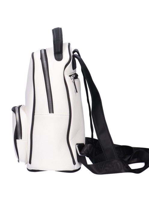 Silvia Rosa SR8026 fehér-fekete női hátizsák