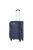 TravelZ Softspinner kék 4 kerekű bővíthető közepes bőrönd