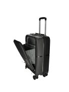 Enrico Benetti Tokyo fekete 4 kerekű első zsebes kabinbőrönd