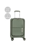 Enrico Benetti Tokyo zöld 4 kerekű első zsebes kabinbőrönd