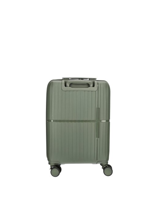 Enrico Benetti Tokyo zöld 4 kerekű első zsebes kabinbőrönd