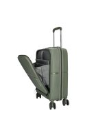 Enrico Benetti Tokyo zöld 4 kerekű első zsebes kabinbőrönd
