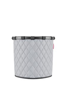   Reisenthel homebasket M világosszürke steppelt szennyes tartó kosár