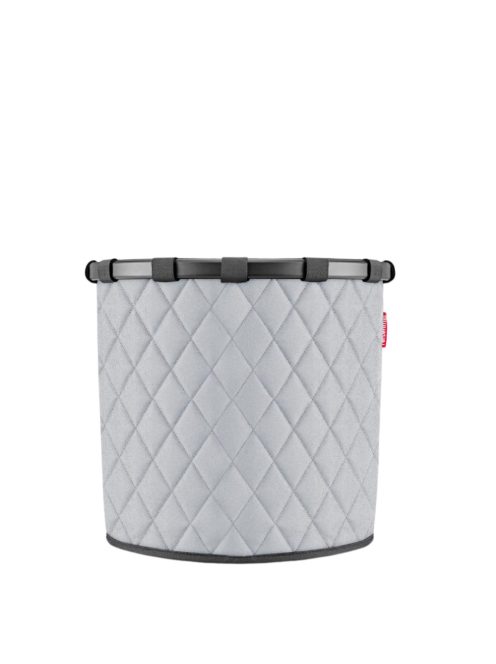 Reisenthel homebasket M világosszürke steppelt szennyes tartó kosár