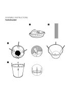 Reisenthel homebasket M világosszürke steppelt szennyes tartó kosár