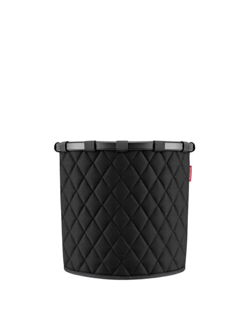 Reisenthel homebasket M fekete steppelt szennyes tartó kosár