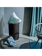 Reisenthel homebasket L fekete steppelt szennyes tartó kosár