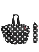 Reisenthel easyshoppingbag fekete-fehér pöttyös női bevásárló táska