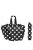 Reisenthel easyshoppingbag fekete-fehér pöttyös női bevásárló táska