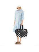Reisenthel easyshoppingbag fekete-fehér pöttyös női bevásárló táska