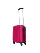 Leonardo Da Vinci Udine ciklámen 4 kerekű kabinbőrönd