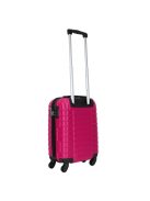 Leonardo Da Vinci Udine ciklámen 4 kerekű kabinbőrönd