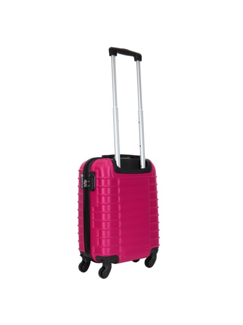 Leonardo Da Vinci Udine ciklámen 4 kerekű kabinbőrönd