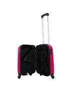 Leonardo Da Vinci Udine ciklámen 4 kerekű kabinbőrönd